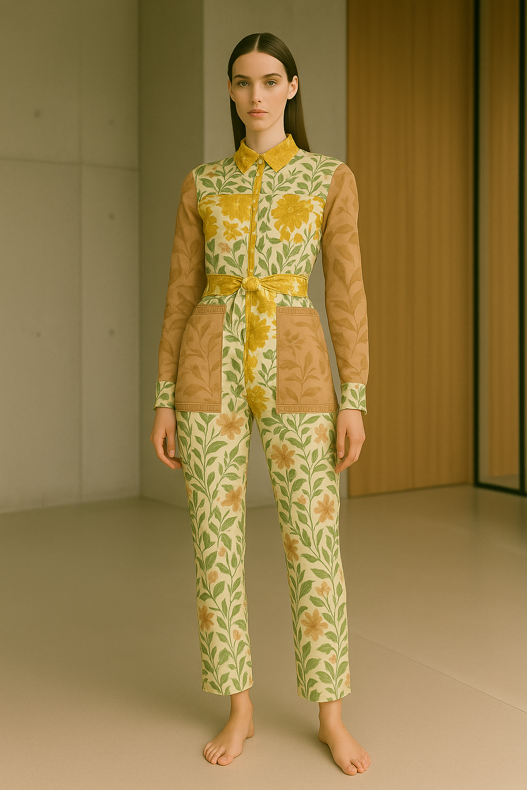MULTIPRINT JUMPSUIT