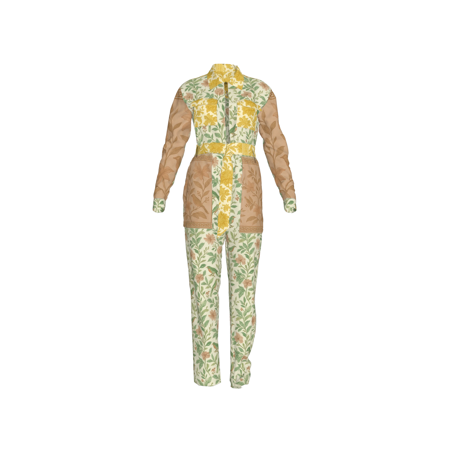 MULTIPRINT JUMPSUIT