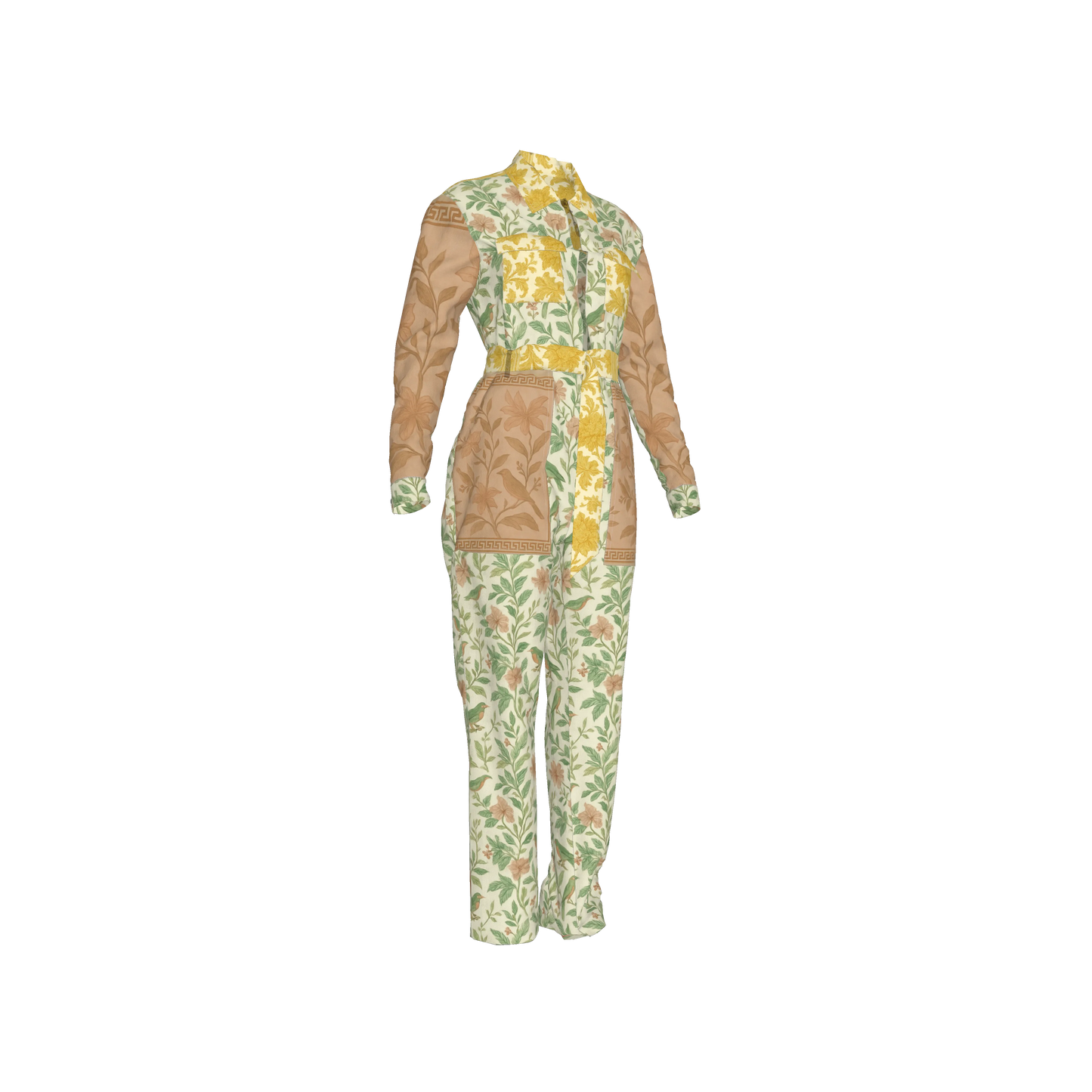 MULTIPRINT JUMPSUIT